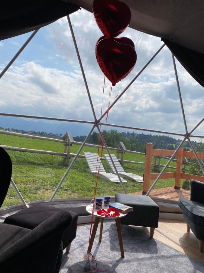 Glamping Pasieka Namiot Glamp Bukowina Tatrzanska - Domki W Gorach Groń Eksteriør bilde