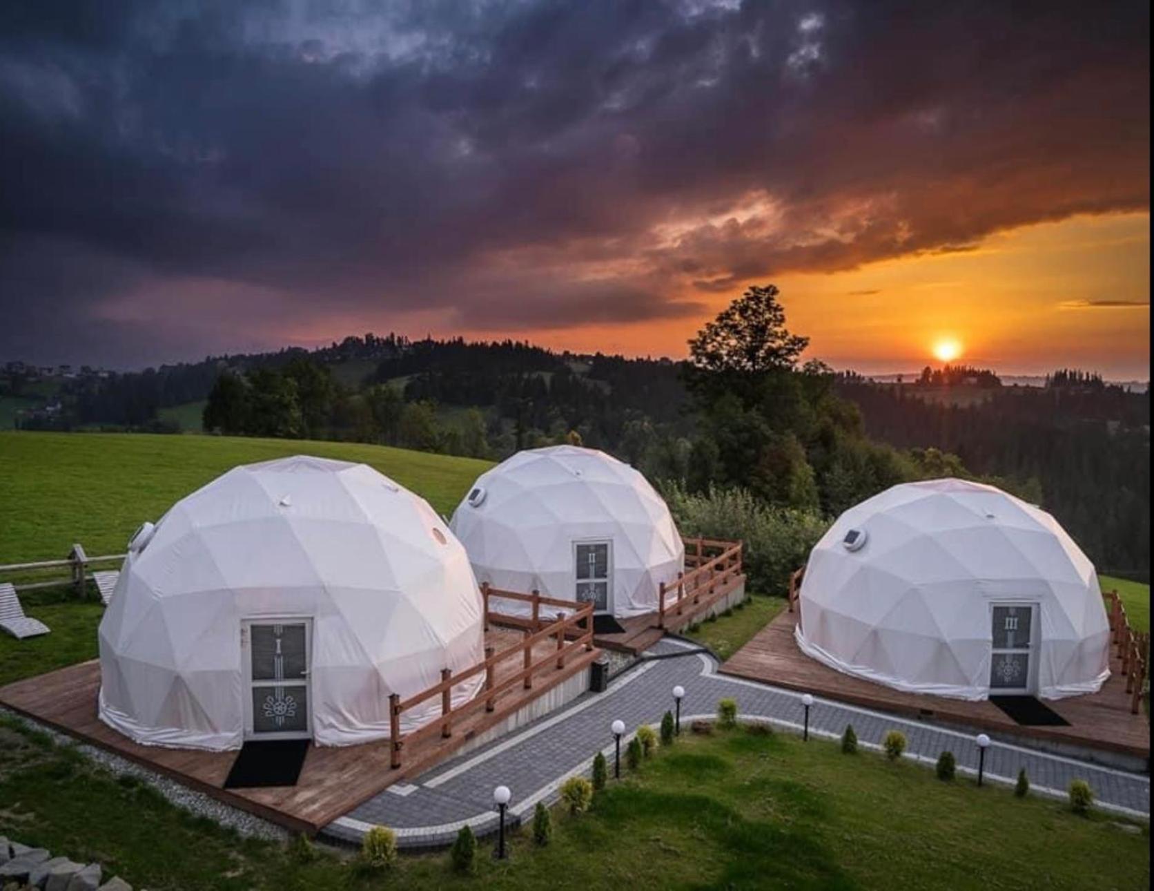 Glamping Pasieka Namiot Glamp Bukowina Tatrzanska - Domki W Gorach Groń Eksteriør bilde